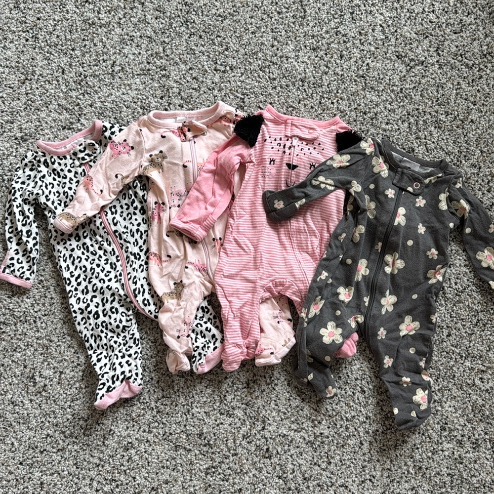 Gerber Sleepers Set of 4, Preemie
